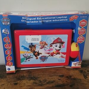 Paw Patrol Bilingual Learning Laptop - Red